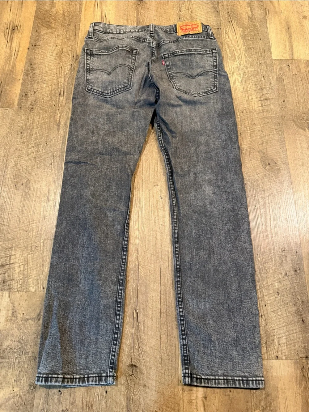 Levi's Slim Straight Men's Jeans - Washed Grey